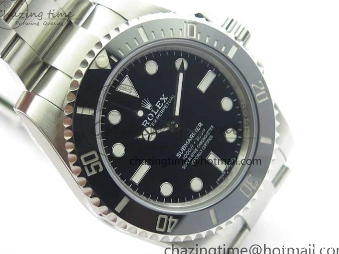 AAA Replica Watches 2989 No 904L 1:1 A Edition Black Bracelet Submariner on Best Date Ceramic Original SS ZZF 114060 1229